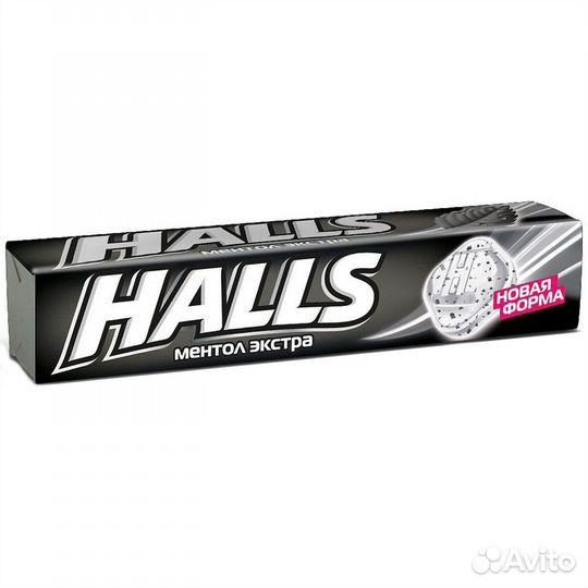 Леденцы Halls Ментол Экстра