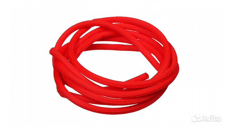 Кембрик флуоресцентный красный 1м