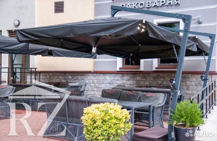 Уличный зонт для кафе.Москва