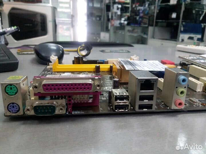 Материнская плата ATX S775 asus P5KPL SE Green