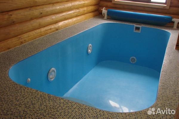 Пластиковый бассейн для дачи