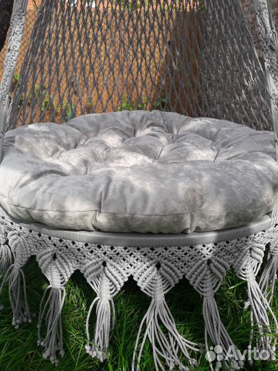 Садовые качели подвесные