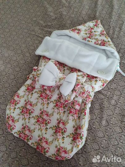 Конверт на выписку на девочку