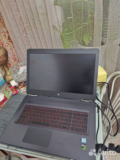 Игровой HP omen 17.3 17-w210ur