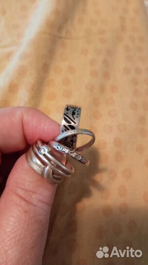 Серебряное кольцо