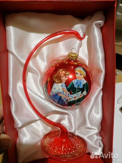 Подставка для елочных игрушек на 5 шаров