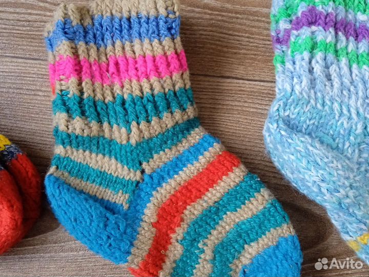 Носки вязаные детские