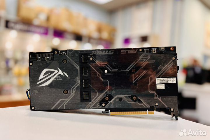 Видеокарта asus GeForce RTX 2070 ROG strix 8G