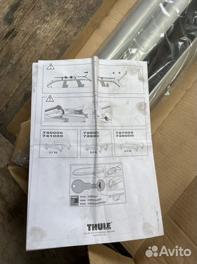 Крепление на багажник подлыжисноуборд thele deluxe