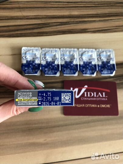 Линзы контактные acuvue oasys for astigmatism