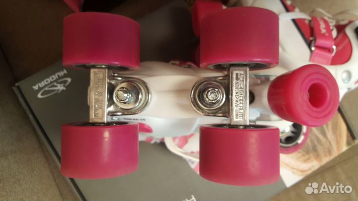 Ролики hudora Rollschuh Roller Skate Pink (28-31)
