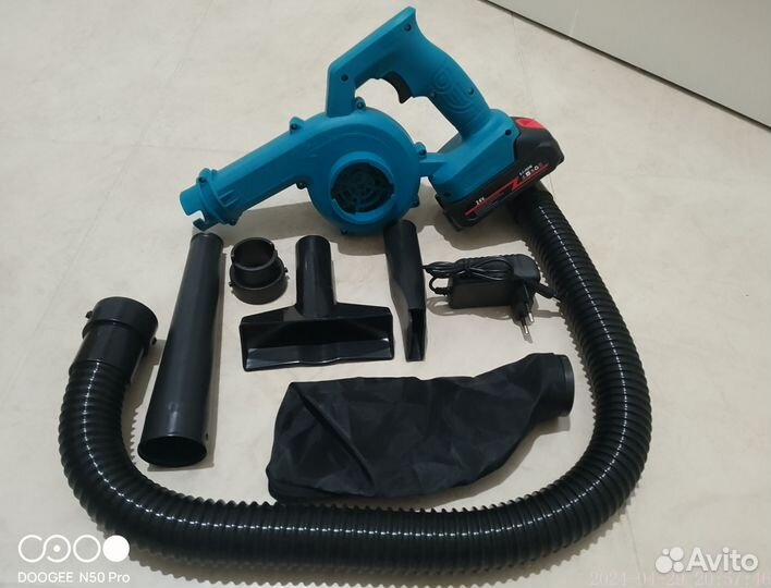 Аккумуляторная воздуходувка