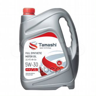 Масло моторное tamashi синтетическое 4л 5W-30 A