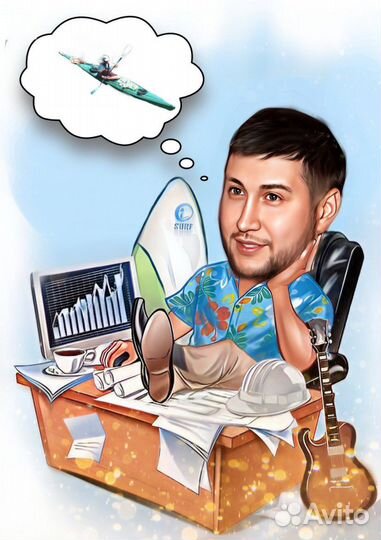 Шаржи на заказ по фото