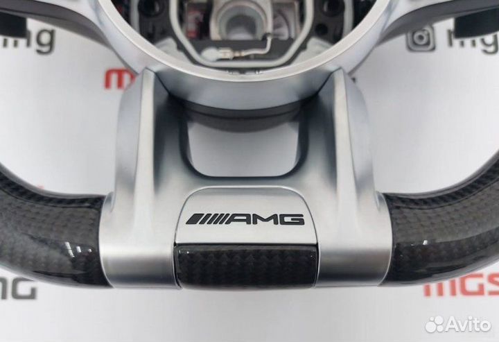 Руль GLE 63 AMG Карбон на Mercedes GLE-Coupe C292