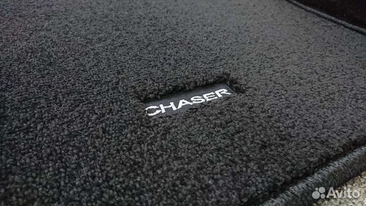 Автоковрики для Toyota Chaser JZX100, чёрные