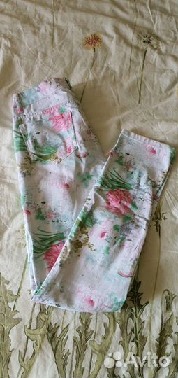 Джинсовый костюм летний