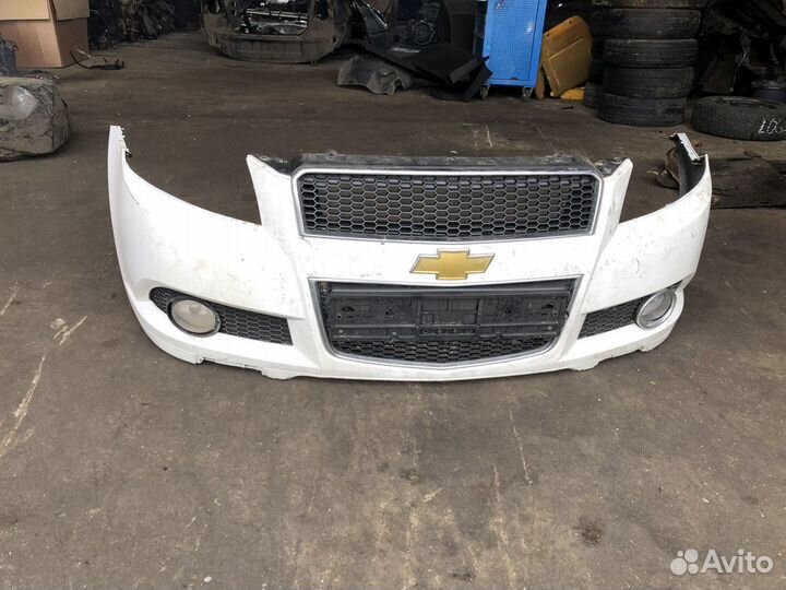 Бампер передний chevrolet aveo t250 хетч