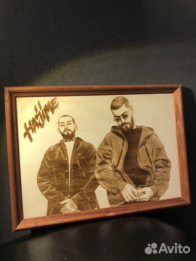 Картина на дереве