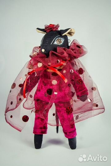 Текстильная кукла ручной работы