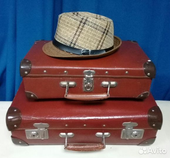 Чемодан винтажный небольшой для аудиотехники :)