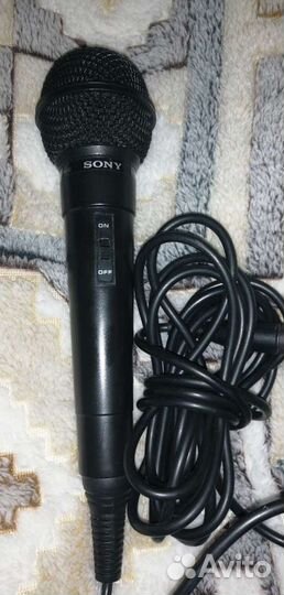 Микрофон для караоке Sony f-vj22/c