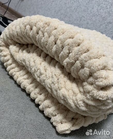 Плед детский плюшевый ручная работа