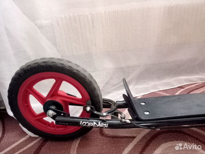 Самокат горный с большими колесами