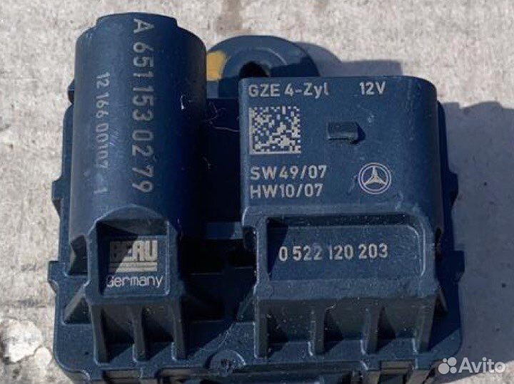 Реле накала свечей Mercedes om651