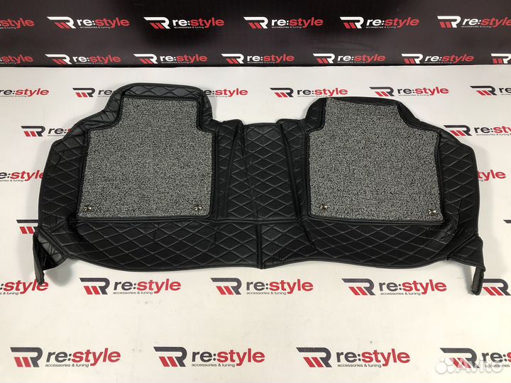 Ковры салона 3D Toyota Camry 50 Правый руль Черные