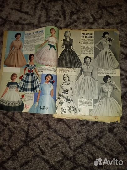 Журнал мод иностранный 60-е года