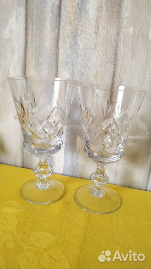 Фужеры хрустальные СССР