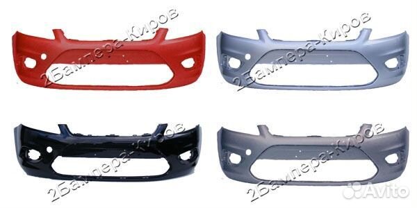 Передний бампер ford focus 2