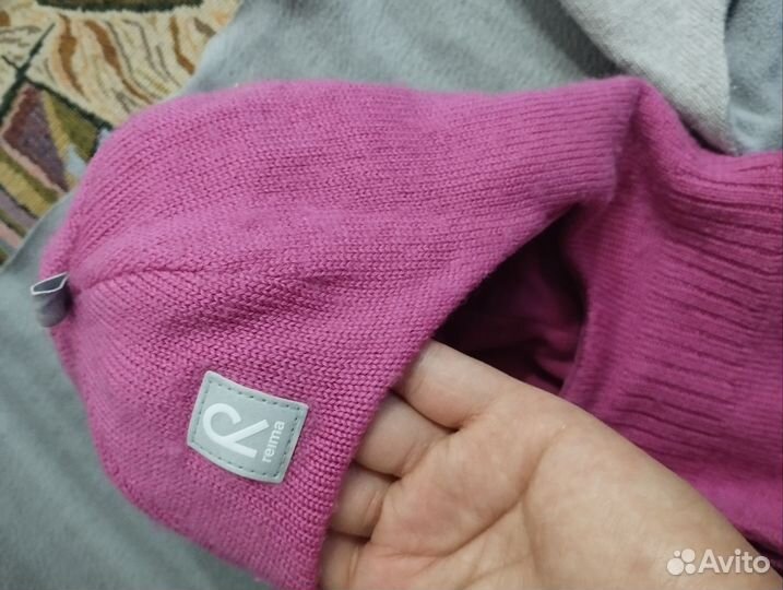 Шапка шлем, шапка для девочки lassie, reima