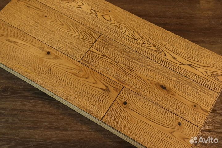 Кварцвиниловая плитка дуб замковая