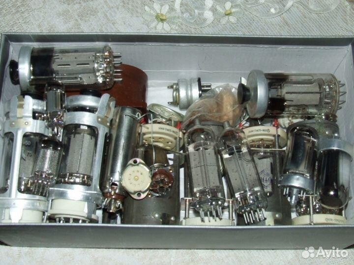 Радиолампы и панельки СССР и импорт