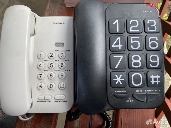 Телефон texet и Siemens euroset 2010