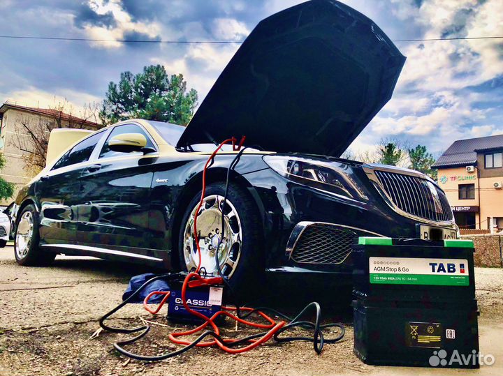 Аккумулятор на Mersedec S/C/E class с доставкой