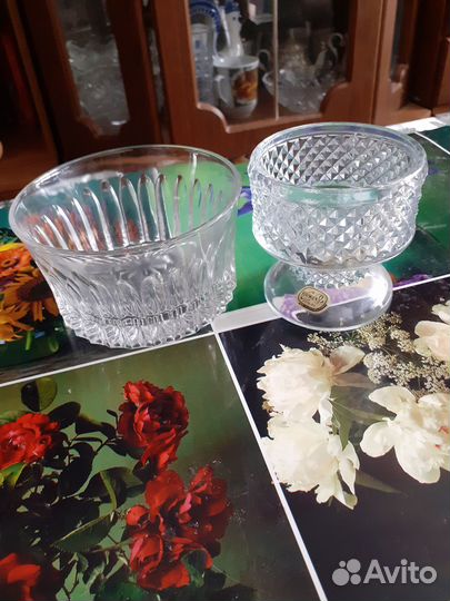 Новая посуда из хрусталя и наборы с графинами