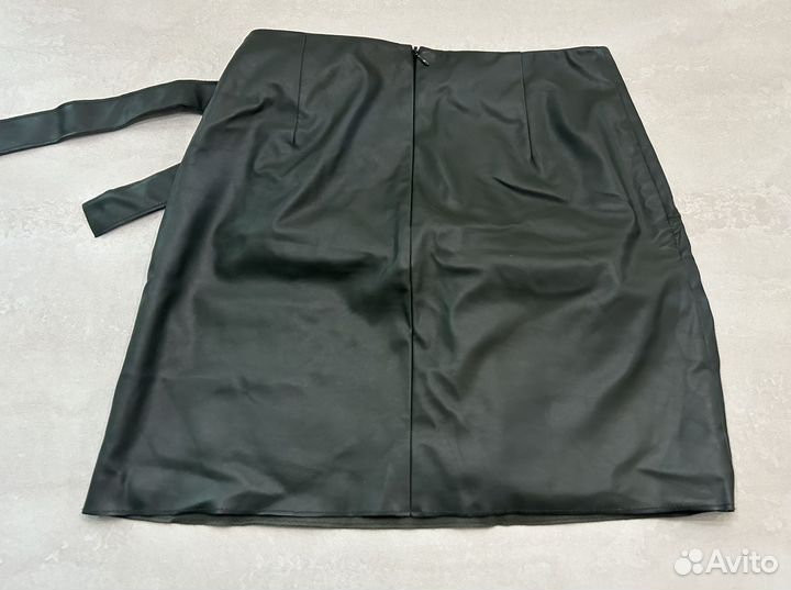 Кожаная юбка