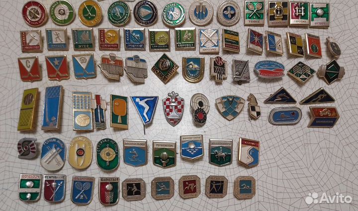 Значки СССР. Спорт. Разное