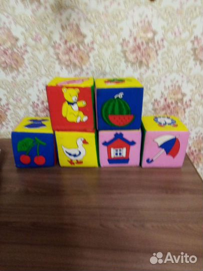 Мягкие кубики