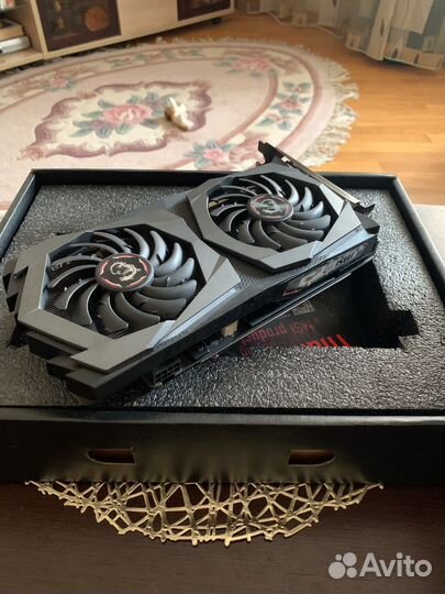 Видеокарта msi gtx 1660 super gaming x 6 gb