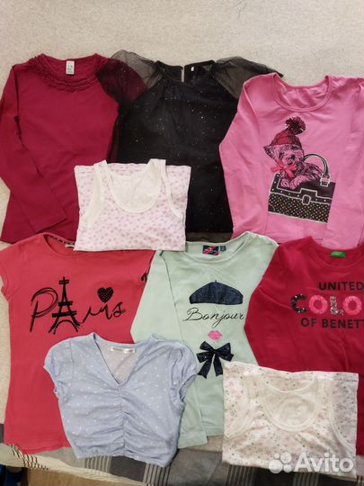 Детские вещи на девочку от 6-8лет