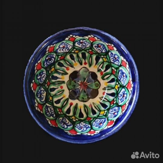 Коса синяя роспись Узбекистан