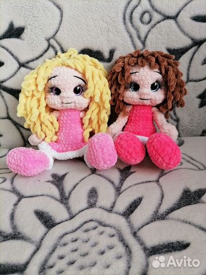 Вязаные игрушки ручной работы