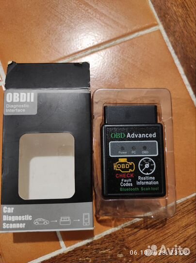 Elm327 OBD2 сканер диагностический