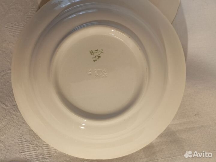 Тарелки глубокие 6 штук