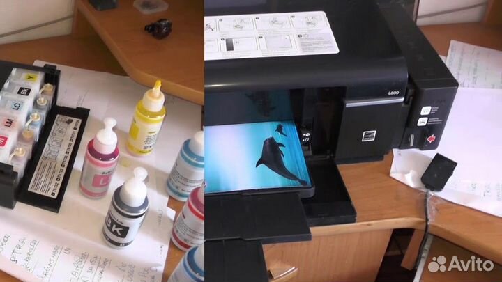 Принтер epson l805новый