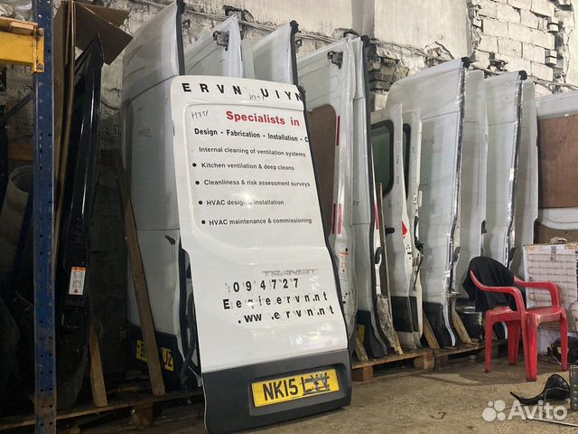 Дверь задняя левая на Ford Transit С 2014+